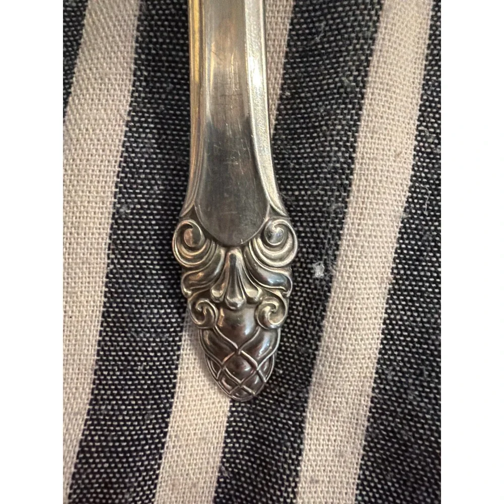 Gorham Sterling Silver Sovereign Pattern Tablespoons Set of 2 Large Spoons